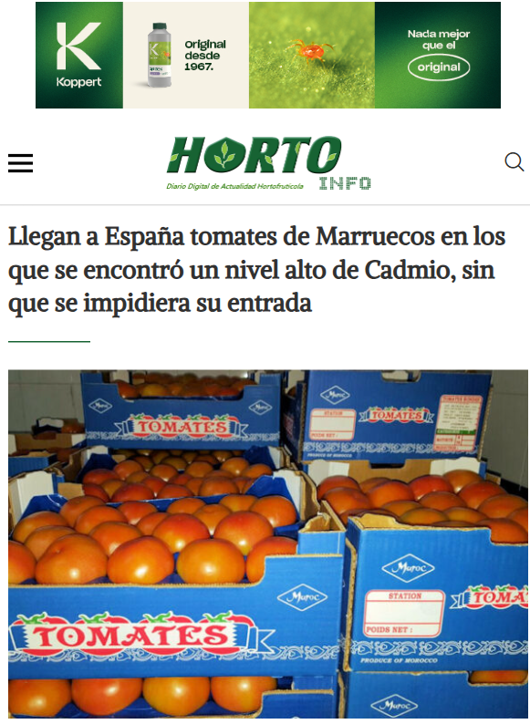 Más controles aquí, más manga ancha fuera: tomates con cadmio 1 image 3