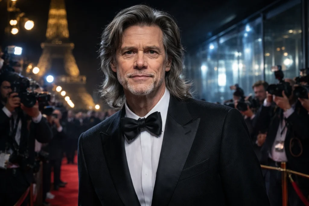 La conspiración del clon Jim Carrey explota en internet tras su aparición en los Premios César 1 Teoría conspiración clon Jim Carrey tras su aparición en los Premios César