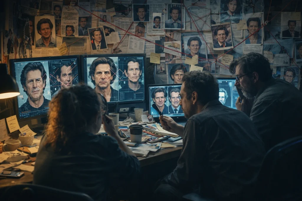 La conspiración del clon Jim Carrey explota en internet tras su aparición en los Premios César 5 usuarios de internet analizando teorías del supuesto clon de Jim Carrey