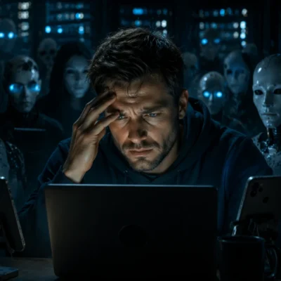 La verdad del internet muerto: el 51% del tráfico ya son bots y tú peleándote solo